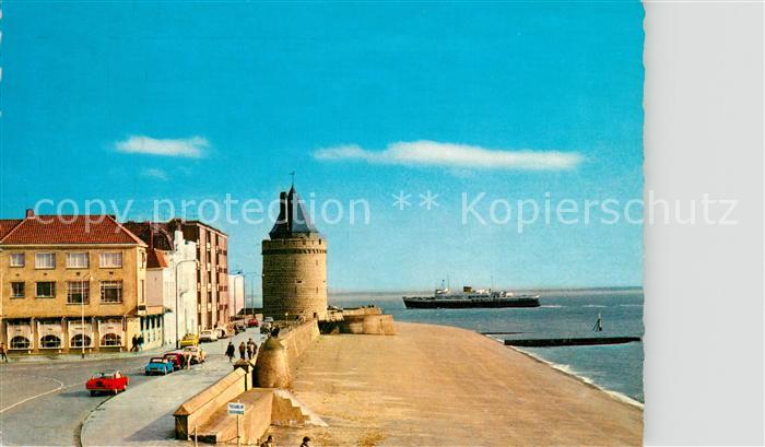 Vlissingen Boulevard de Ruyter met Gevangentoren