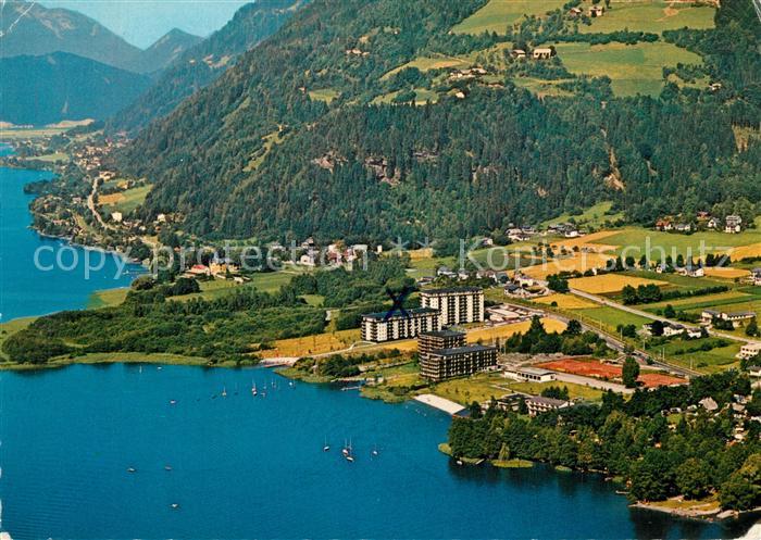 Tschoeran Bodensdorf Ferienwohnungshotel Fliegeraufnahme