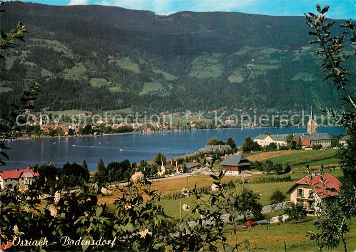 Ossiach Panorama Blick ueber den See nach Bodensdorf