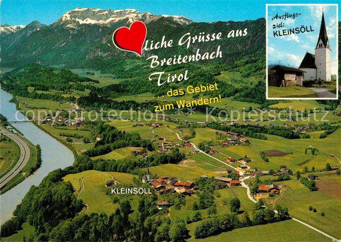 Breitenbach Inn Sommer- und Wintererholungsort Ausflugsziel Kleinsoell Kirche Fl