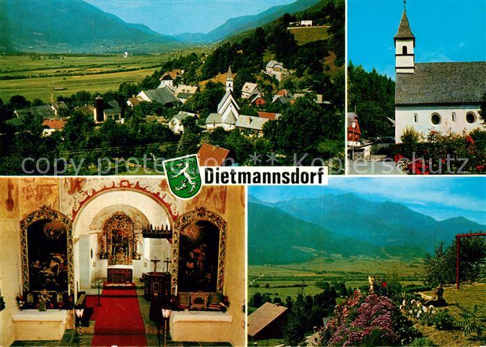 Dietmannsdorf Sulmtal Paltental Sommerfrische Romanische Kirche 12. Jhdt. Landsc