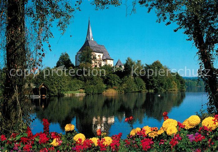 Maria Woerth Woerthersee Wallfahrtskirche Halbinsel