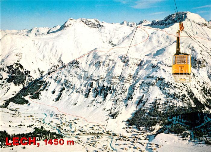 Lech Vorarlberg Ruefibahn Bergstation Alpen