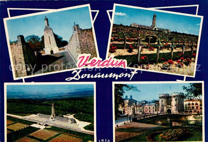 Douaumont Monument de la Victoire Ossuaire et cimetière Pont et Porte Chaussée