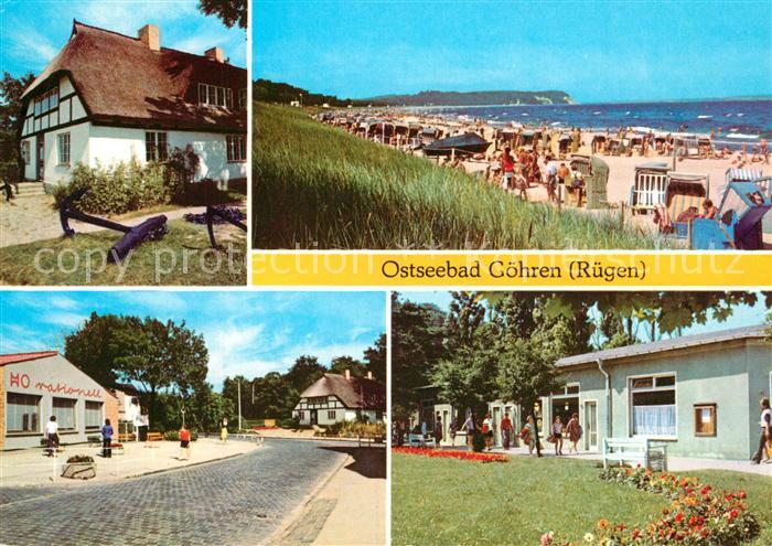 Goehren Ruegen Moenchguter Heimatmuseum Strand HO Kaufhalle Rationell Einkaufsze