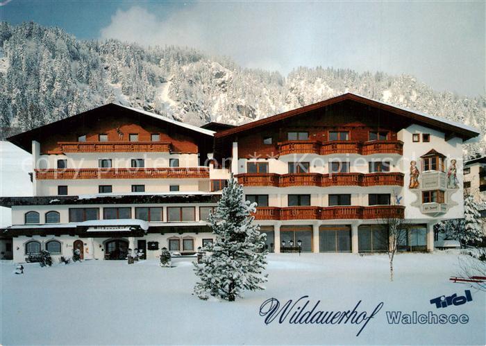 Walchsee Tirol Hotel Wildauerhof Winterimpressionen Alpen