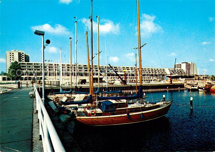 Kiel Olympiazentrum Schilksee Hafen Segelboote