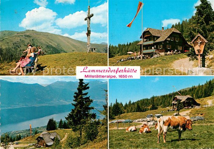 Millstatt Millstaettersee Lammersdorferhuette Millstaetteralpe Jufenhoehe Gipfel