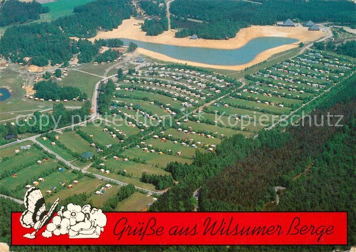 Wilsum Fliegeraufnahme Camping Wilsumer-Berge