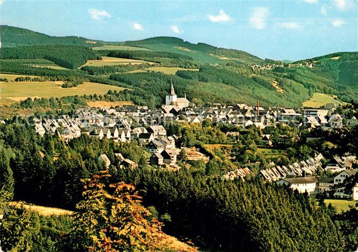 Winterberg Hochsauerland Fliegeraufnahme