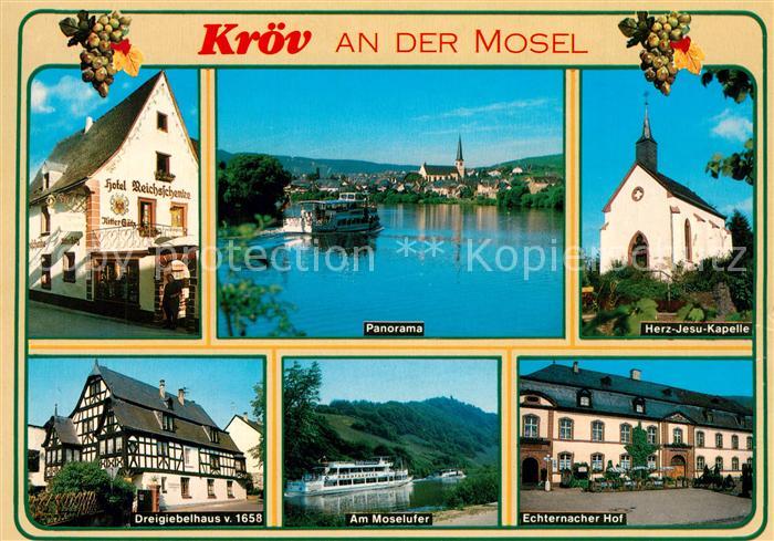Kroev Mosel Mosel Echternacher-Hof Dreigiebelhaus