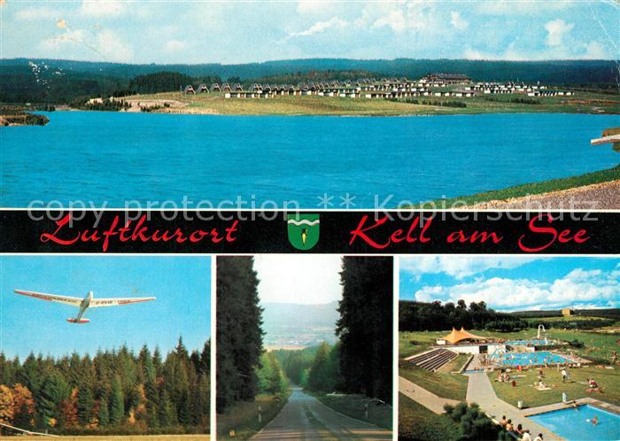 Kell See Seepartie Freibad Segelflieger