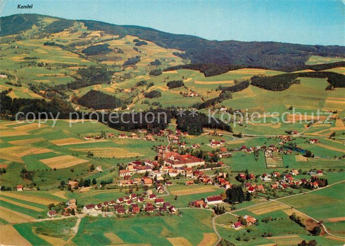 St Peter Schwarzwald Fliegeraufnahme mit Kandel