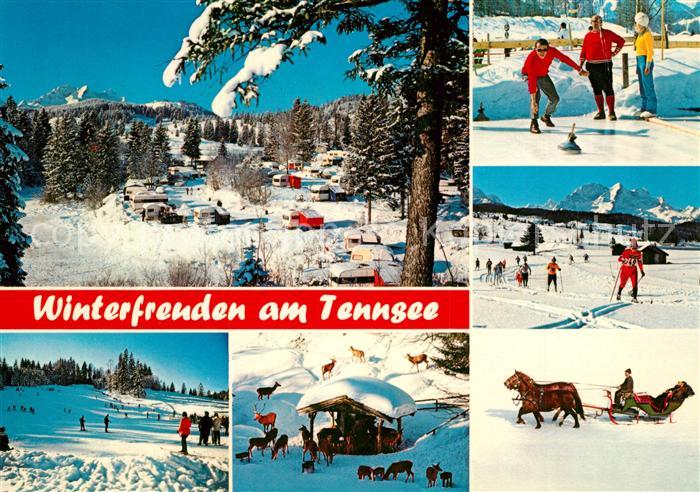 Klais Tennsee Skigebiet Pferdeschlitten Wild