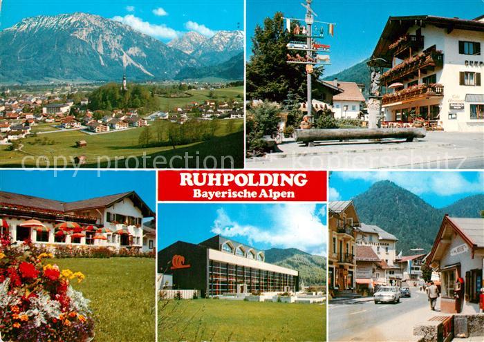 Ruhpolding Rauschberg Sonntagshorn Kurhaus Hallenbad Hauptstrasse