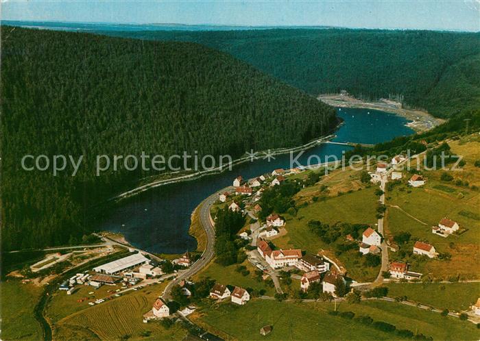 Nagold Fliegeraufnahme Nagoldtalsperre