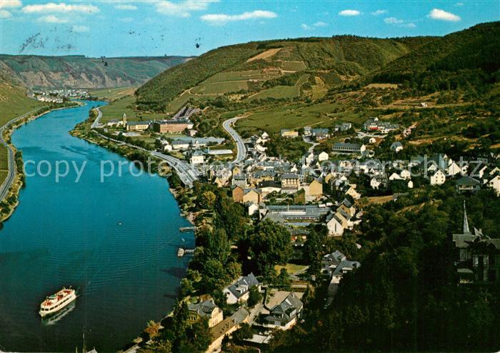 Cochem Mosel Fliegeraufnahme Sehl Valwig Ernst