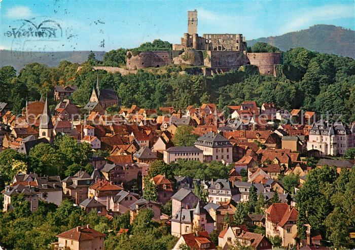 Koenigstein Taunus Fliegeraufnahme mit Festung