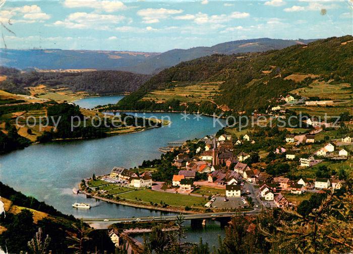 Einruhr Fliegeraufnahme Dorf am See