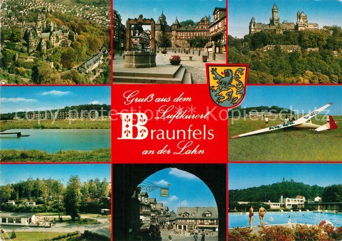 Braunfels Fliegeraufnahme Freibad Segelflug