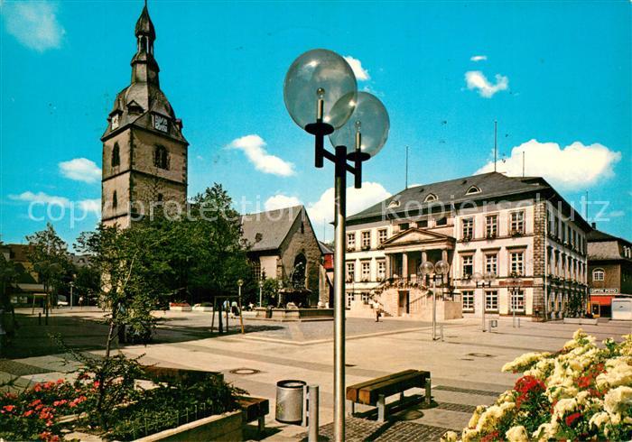 Detmold Fussgaengerzone Markt