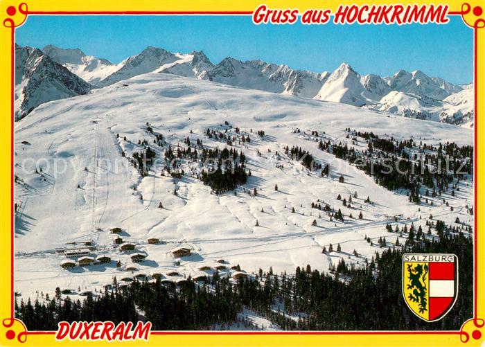 Krimml Duxeralm Fliegeraufnahme