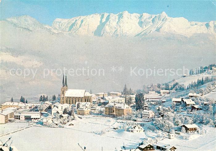 St Johann Pongau Fliegeraufnahme mit Tennengebirge