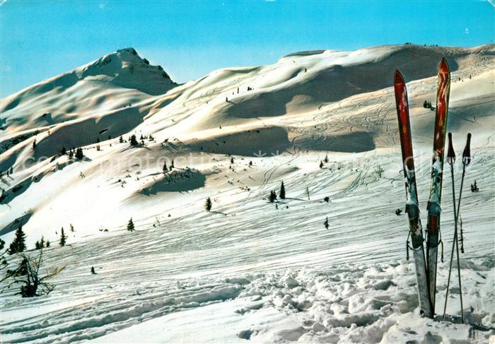 St Johann Pongau Skigebiet Griessenkar gegen Griessenkareck