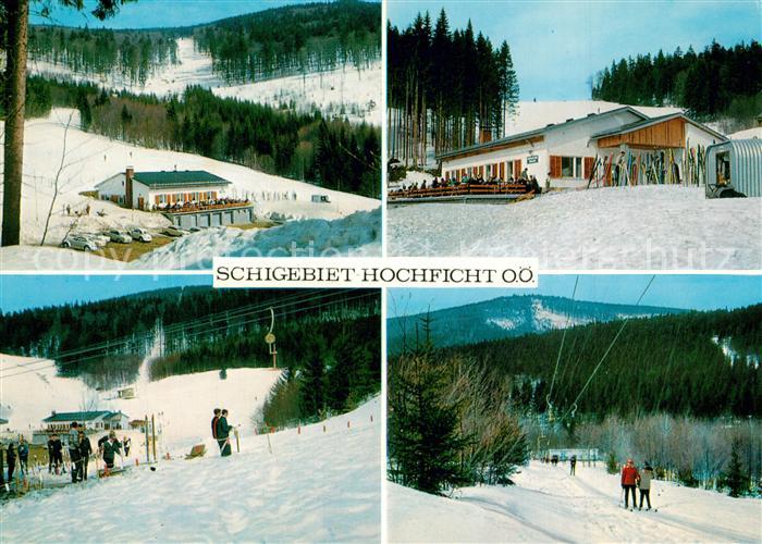 Aigen Schlaegl Skigebiet Hochficht Sessellift