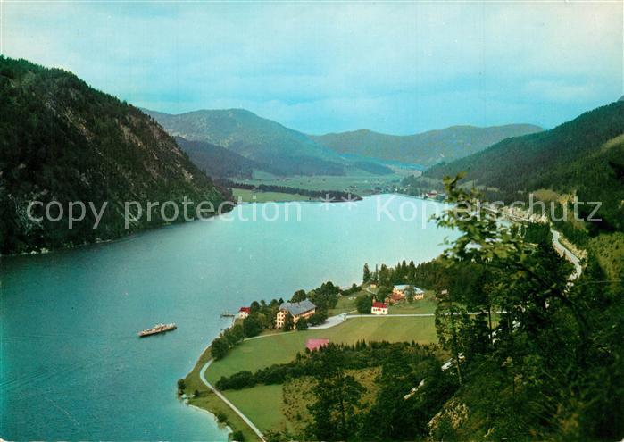 Achensee Fliegeraufnahme mit Hotel Achenseehof
