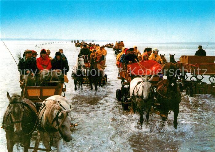 Cuxhaven Duhnen Nordseebad Wattenwagen