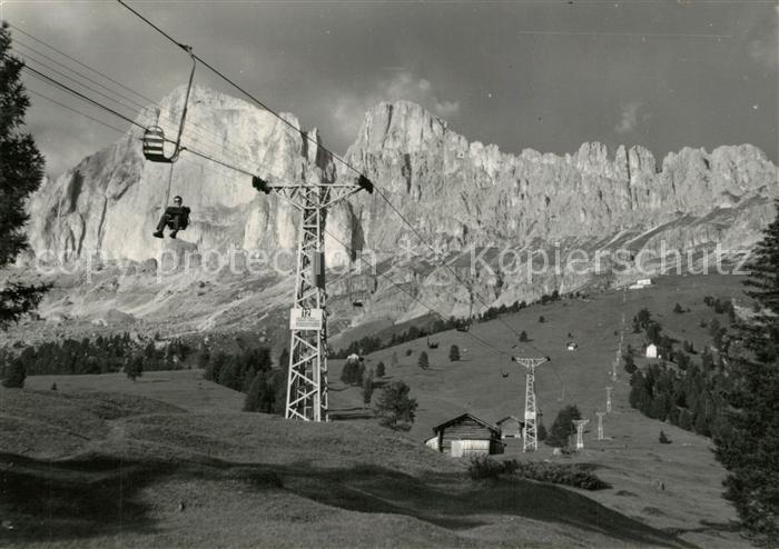 Karersee Suedtirol Sessellift Rosengarten Paolinahuette