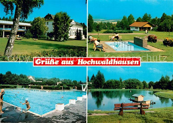 Hochwaldhausen Ilbeshausen Park Schwimmbad Wassertretanlage Weiher