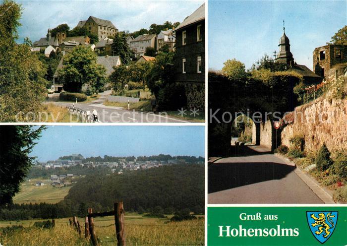 Hohensolms Schloss Panorama Ruine