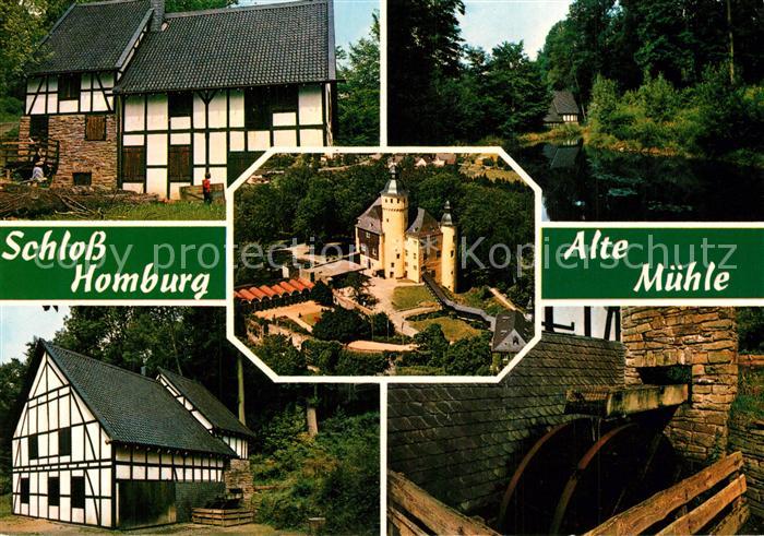 Homburg-Broel Schloss Homburg Alte Muehle