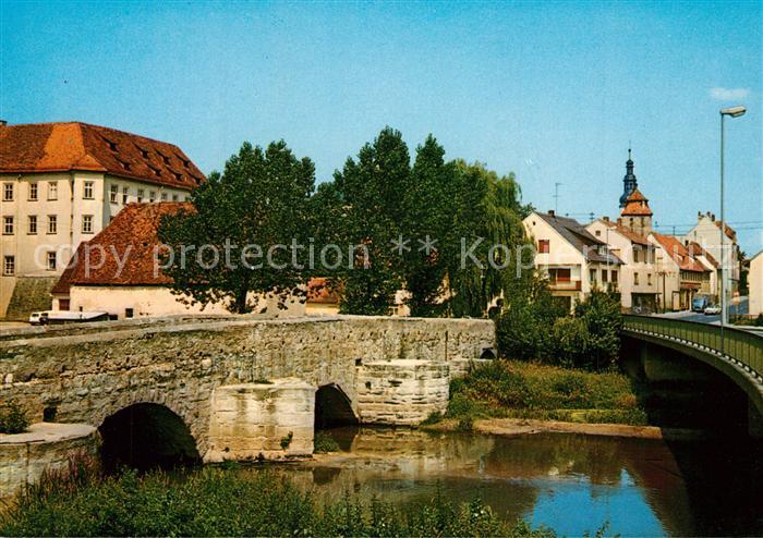 Hoechstadt Aisch Partie an der Aisch