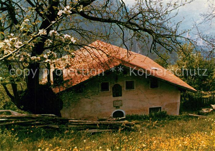 Lajen Groednertal Suedtirol Geburtshaus von Walther von der Vogelweide