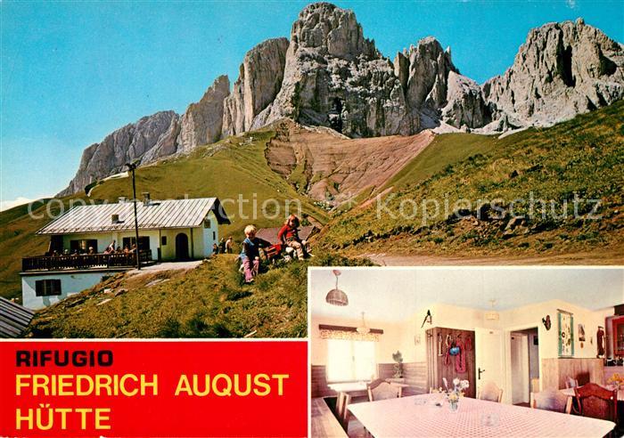 Passo Sella Rifugio Friedrich August Huette