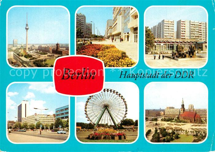 Berlin Stadtzentrum Leipziger Str Greifswalder Str Friedrichstr Kulturpark Alexa