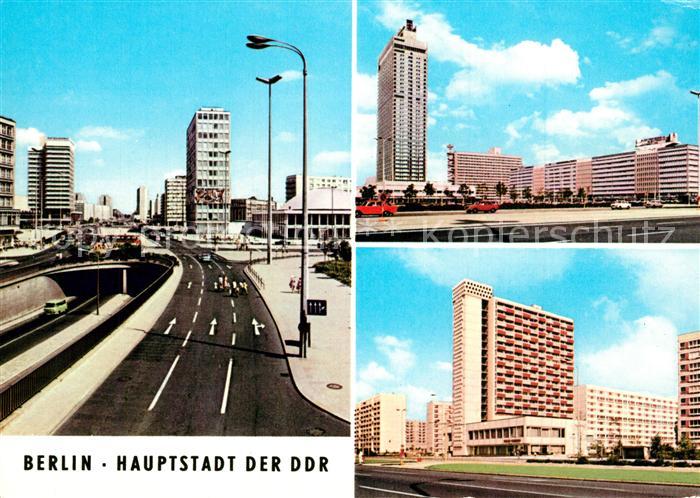 Berlin Autotunnel Alexanderplatz Interhotel Berlin Hans Beimer Strasse