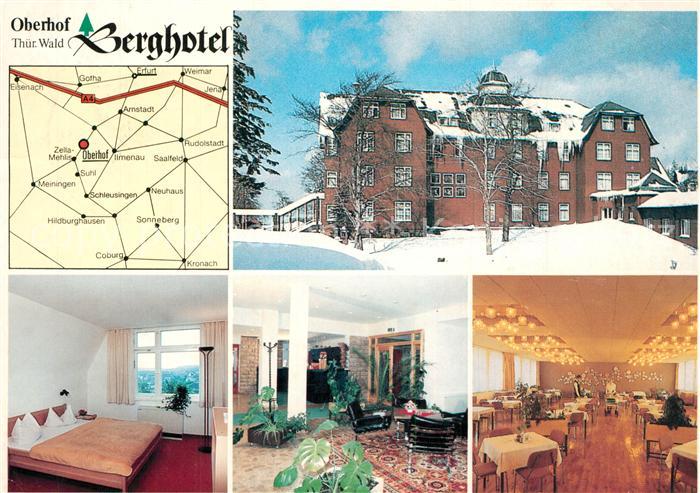 Oberhof Thueringen Berghotel Zimmer Lobby Speisesaal