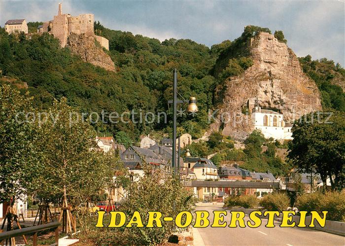 Idar-Oberstein mit Ruine und Felsenkirche