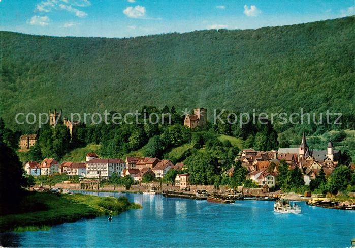 Neckarsteinach Partie am Neckar