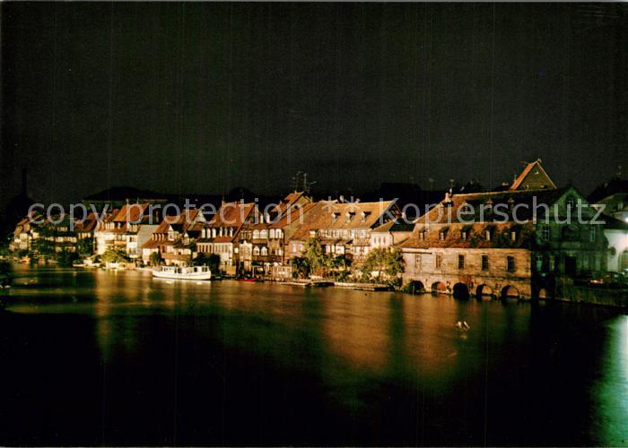 Bamberg Klein Venedig bei Nacht