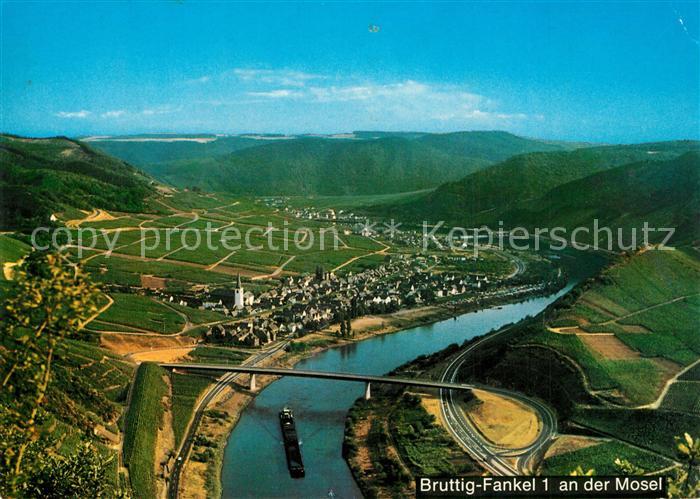 Bruttig-Fankel Moselpartie Fliegeraufnahme