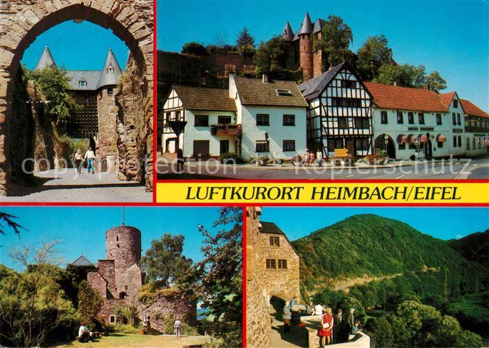 Heimbach Eifel Schloss Teilansichten
