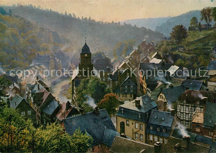 Monschau im Morgengrauen