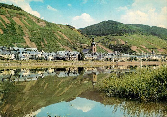 Zell Mosel Partie an der Mosel