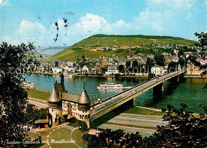 Traben-Trarbach mit Moselbruecke
