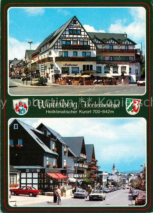 Winterberg Hochsauerland Hellenbad Strassenpartie